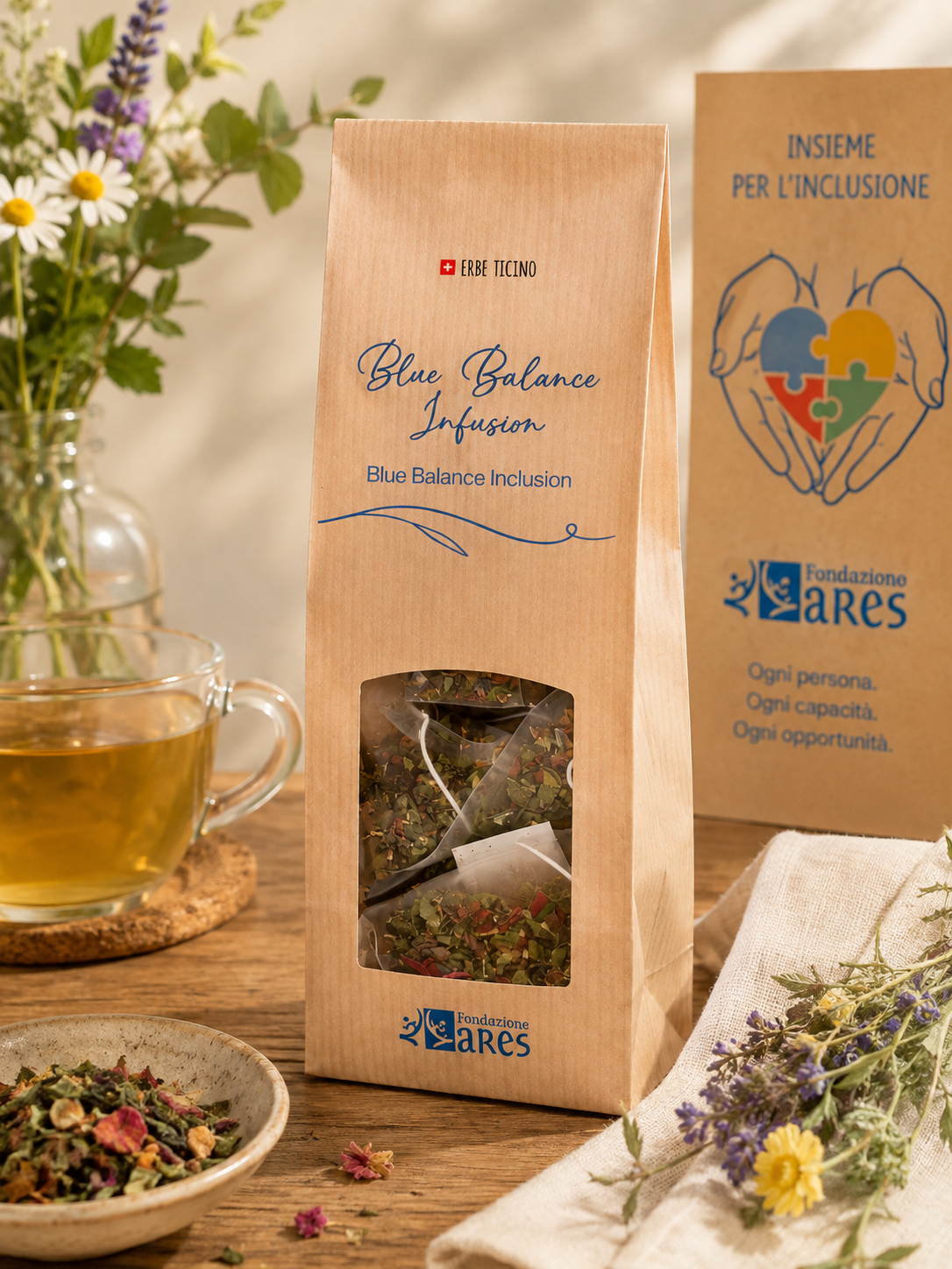Blue Balance Infusion – Erbe Ticino x Fondazione ARES 25 g