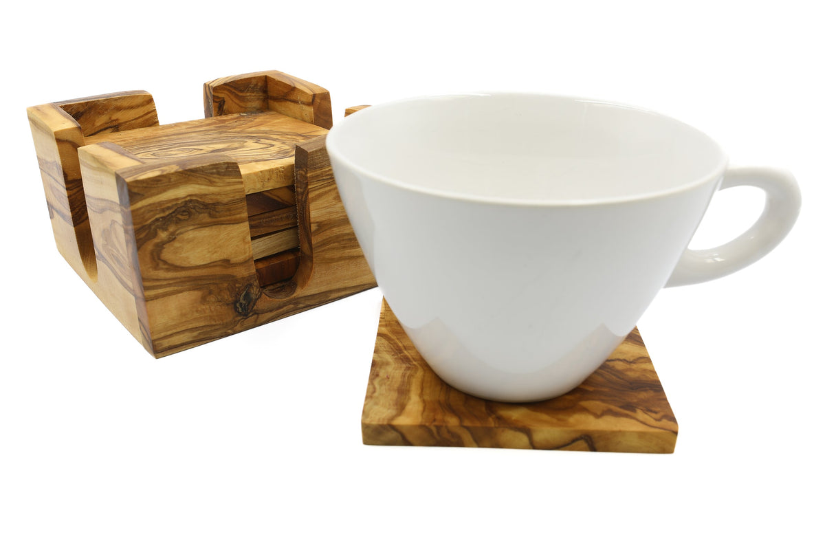 Sottobicchieri in legno d'ulivo – foto 12