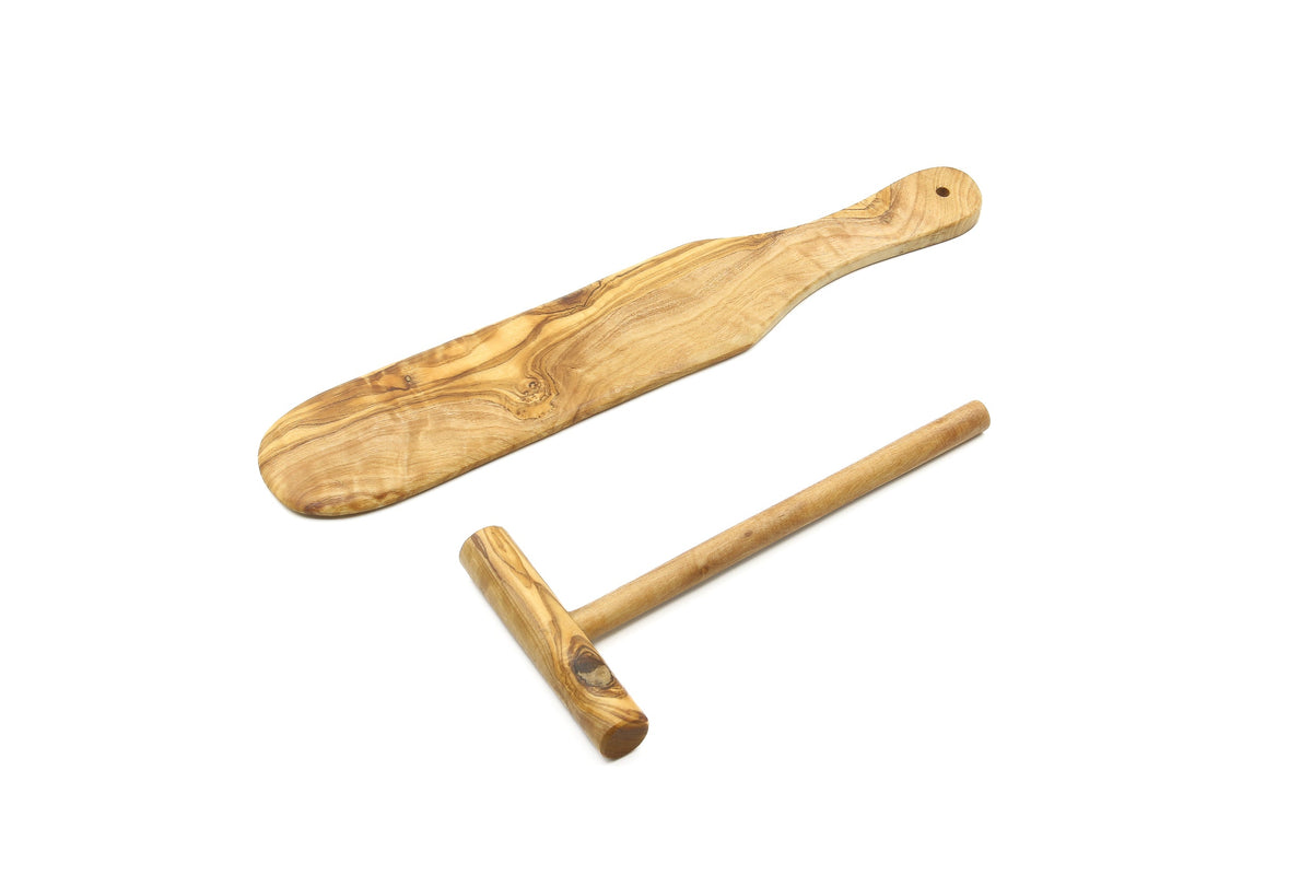 Set per crêpes in legno d'ulivo – Basic – foto 7