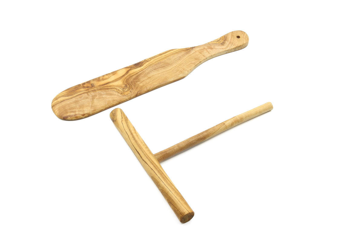 Set per crêpes in legno d'ulivo – Basic – foto 5