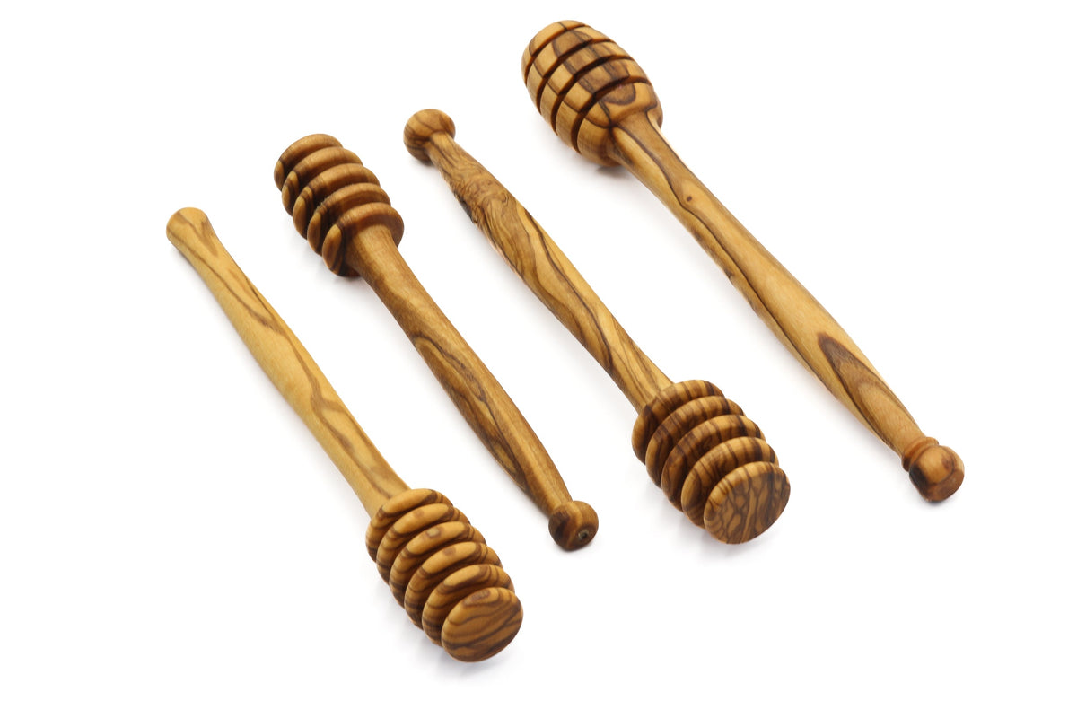 Bastoncino per miele in legno d'ulivo – foto 6
