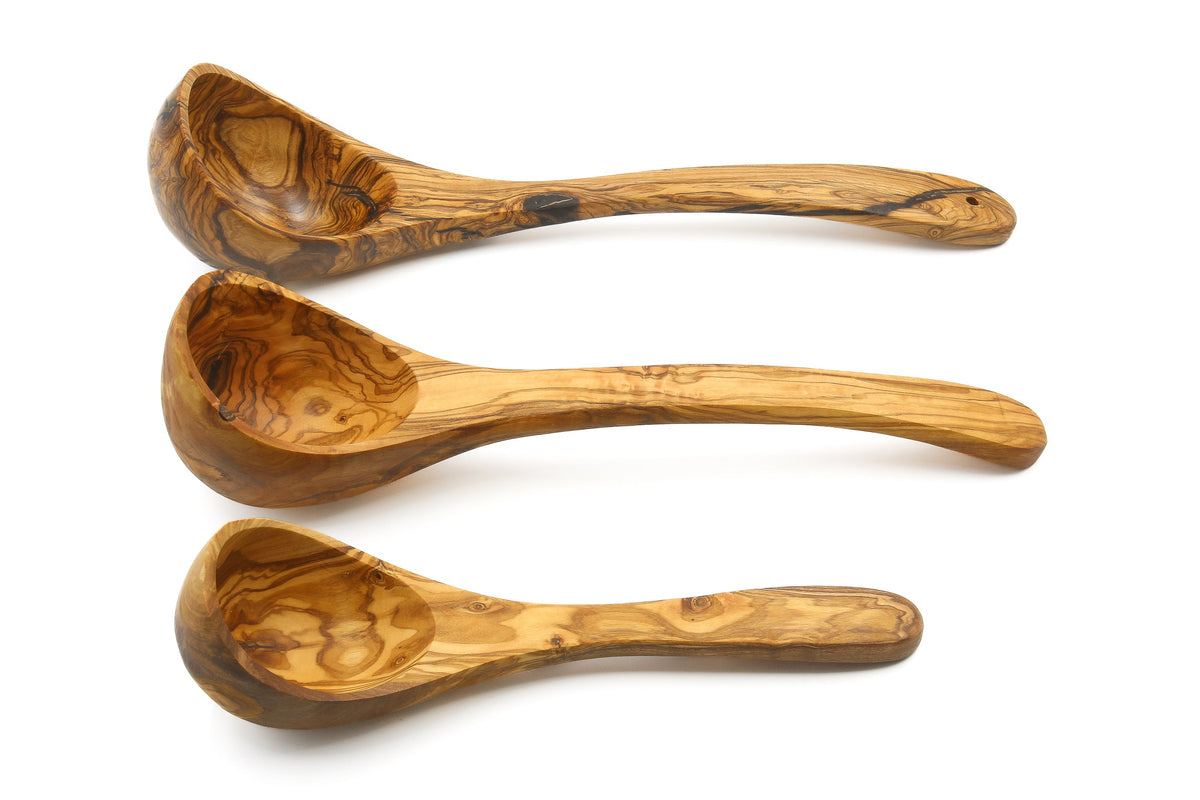 Mestolo in legno d'ulivo – foto 4