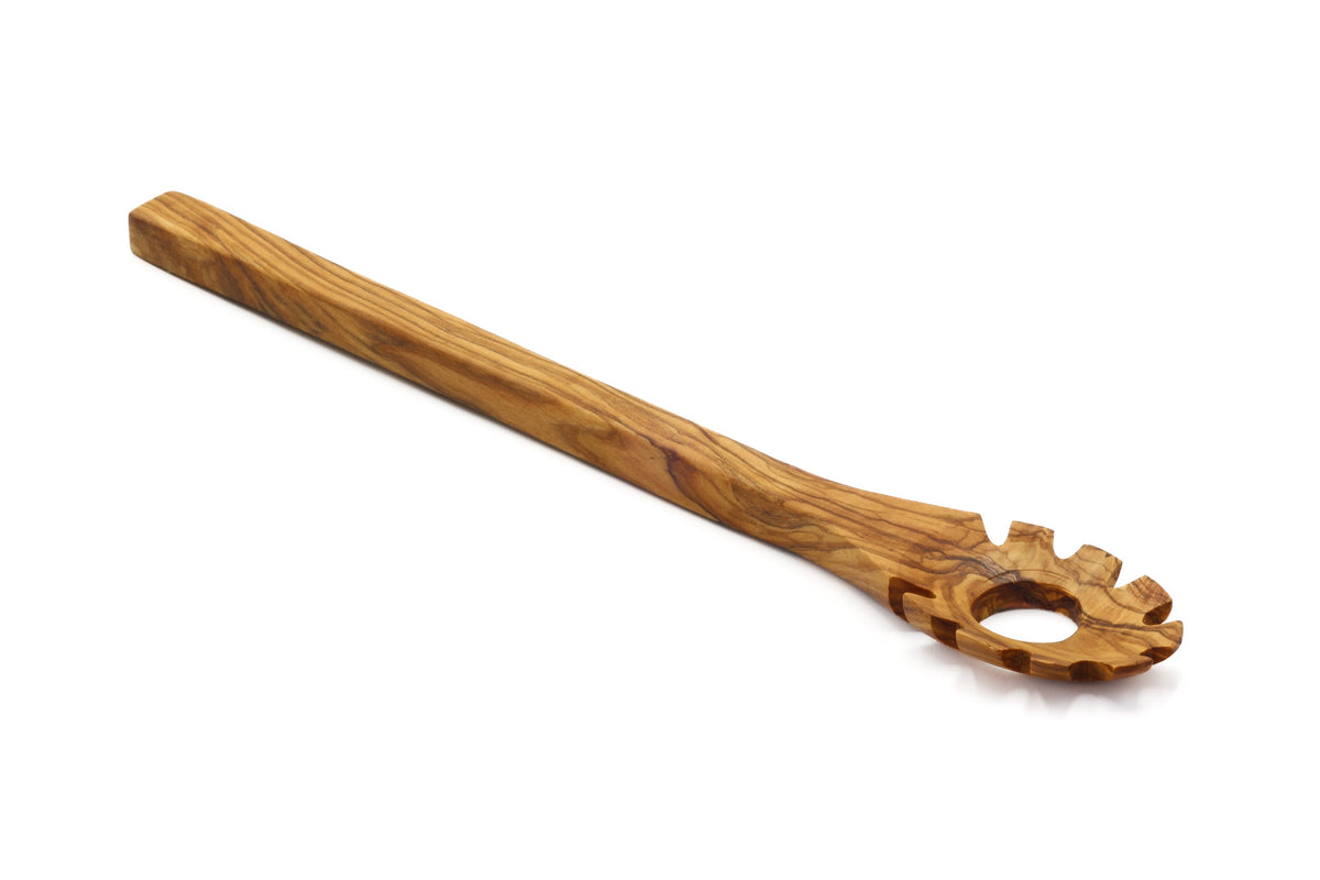 Forchettone per pasta in legno d'ulivo – foto 11