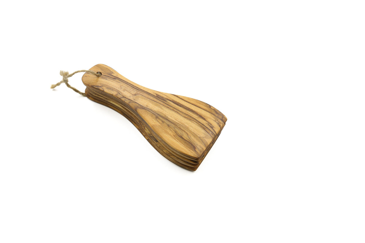 Spatole per raclette in legno d'ulivo – set da 6 – foto 13