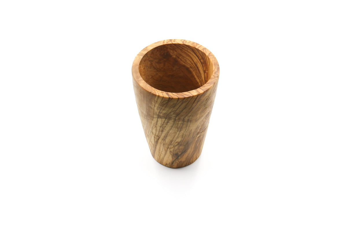 Portautensili in legno d'ulivo – in uso