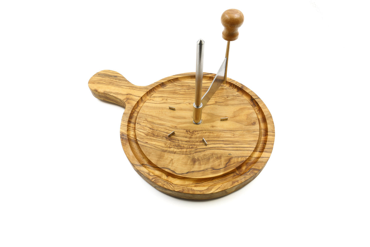 Girolle per Tête de Moine in legno d'ulivo – Deluxe – foto 16