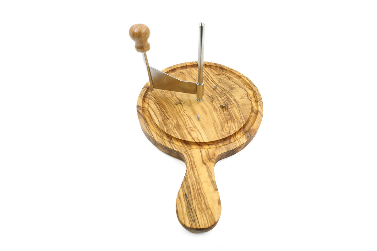 Girolle per Tête de Moine in legno d'ulivo – Deluxe – foto 15