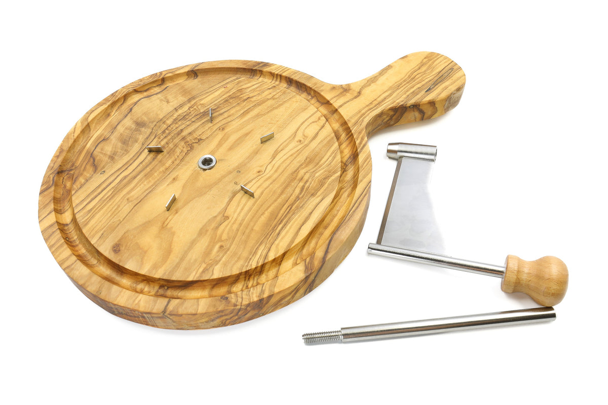 Girolle per Tête de Moine in legno d'ulivo – Deluxe – foto 13