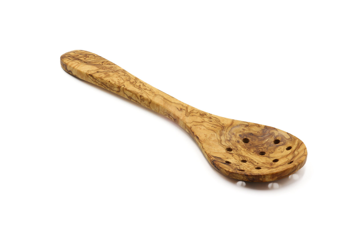 Schiumarola da servizio in legno d'ulivo – foto 10