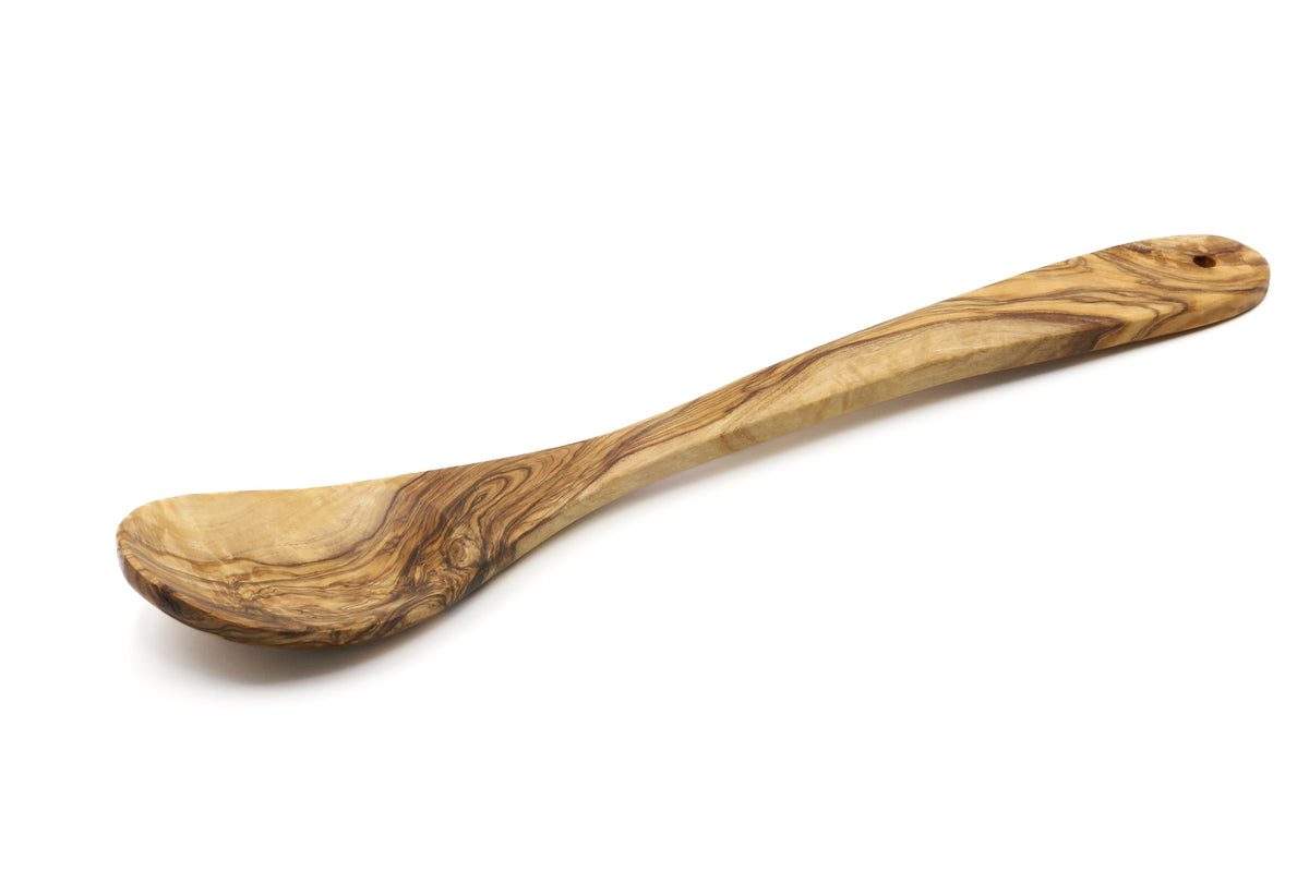Cucchiaio per polenta in legno d'ulivo