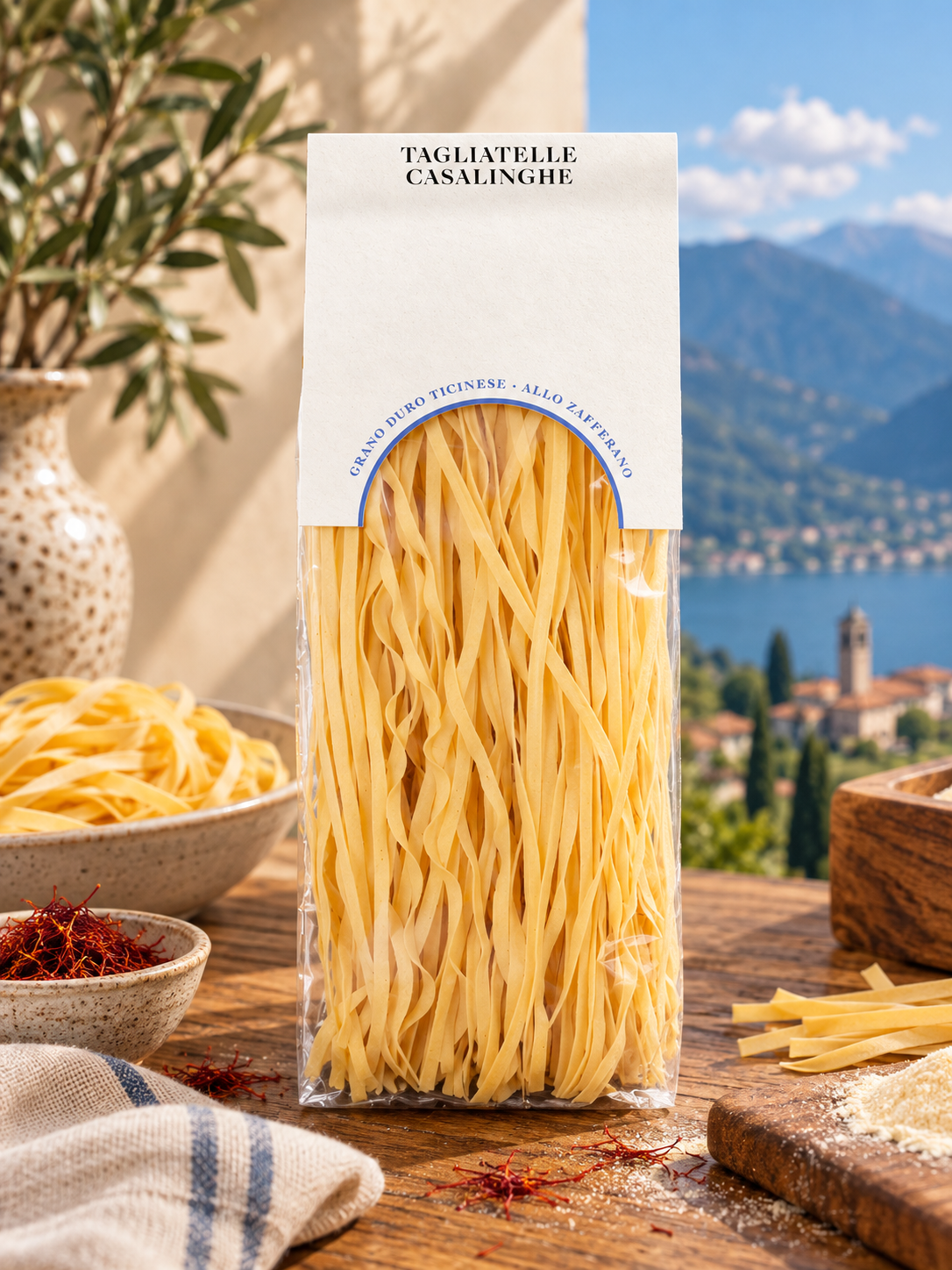 Saffron Tagliatelle 350 g