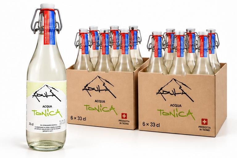 Acqua Tonica Adula – 2 cartoni da 6x33 cl