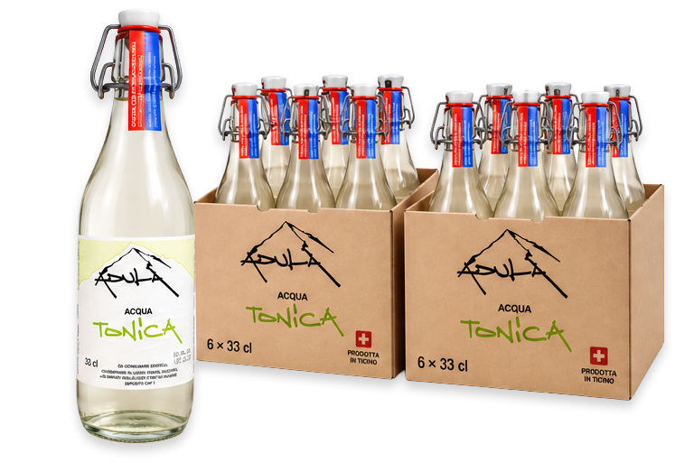 Acqua Tonica Adula – 2 cartoni da 6x33 cl