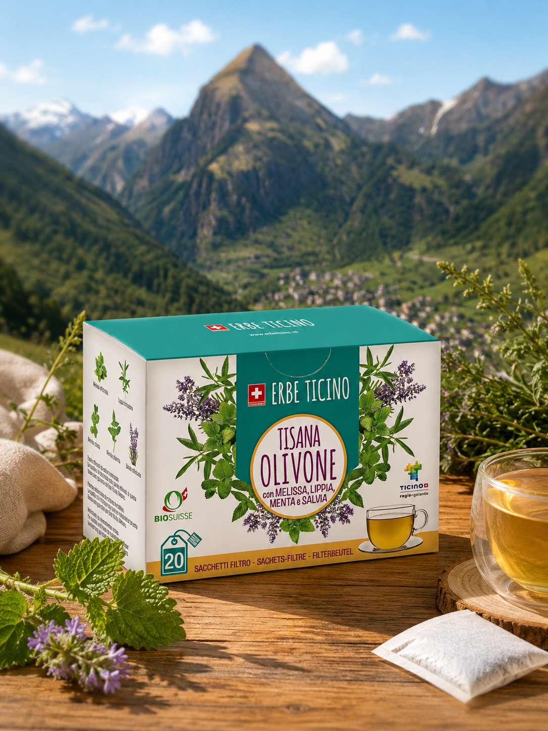 Tisana Olivone – Erbe del Ticino