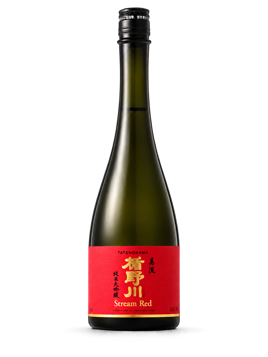 Tatenokawa Kyuryu Junmai Daiginjo 720 ml su fondo bianco