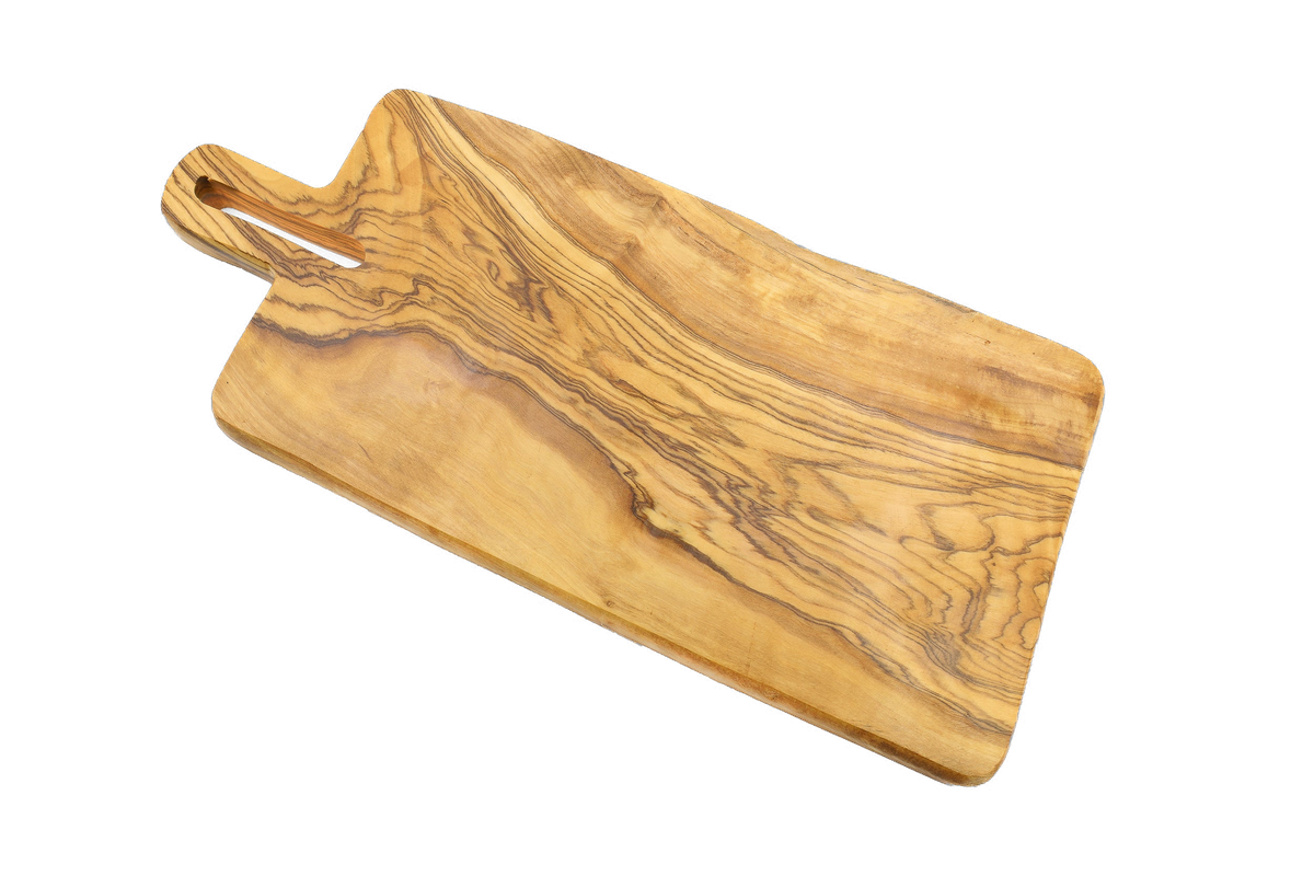 Tagliere da portata in legno d'ulivo – foto 3