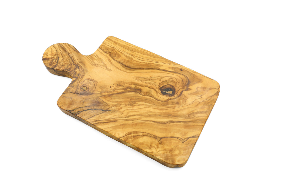 Vassoio per formaggi in legno d'ulivo
