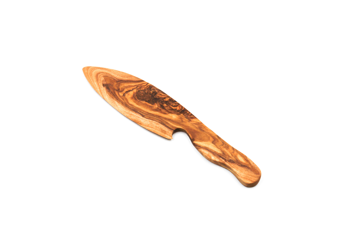 Coltello da burro in legno d'ulivo