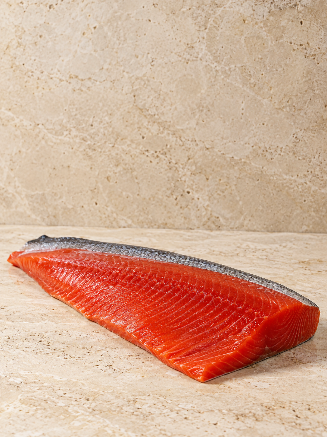 Salmone Sockeye Selvaggio Crudo – Wild Salmon
