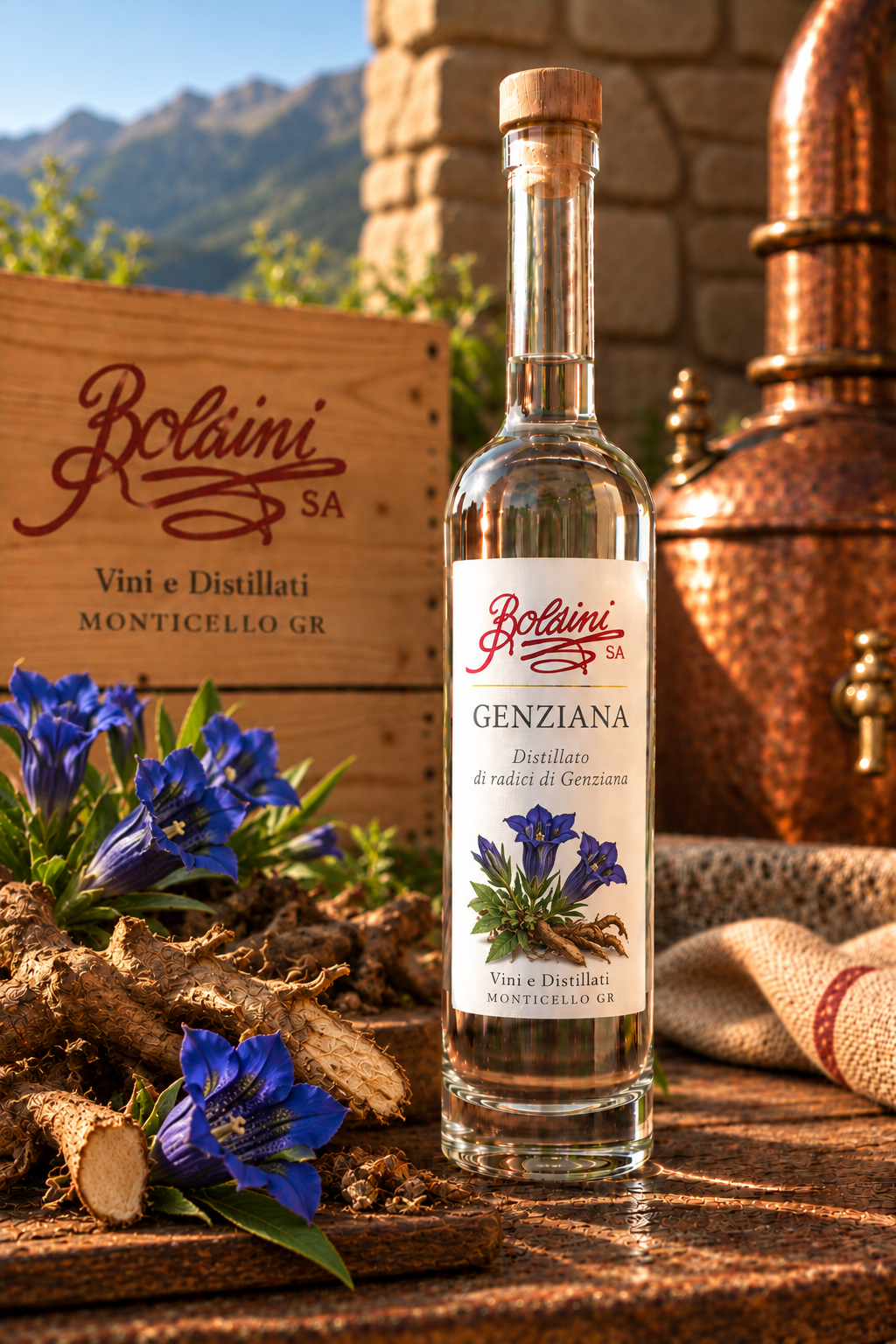 Genziana - Distillato di radici di Genziana