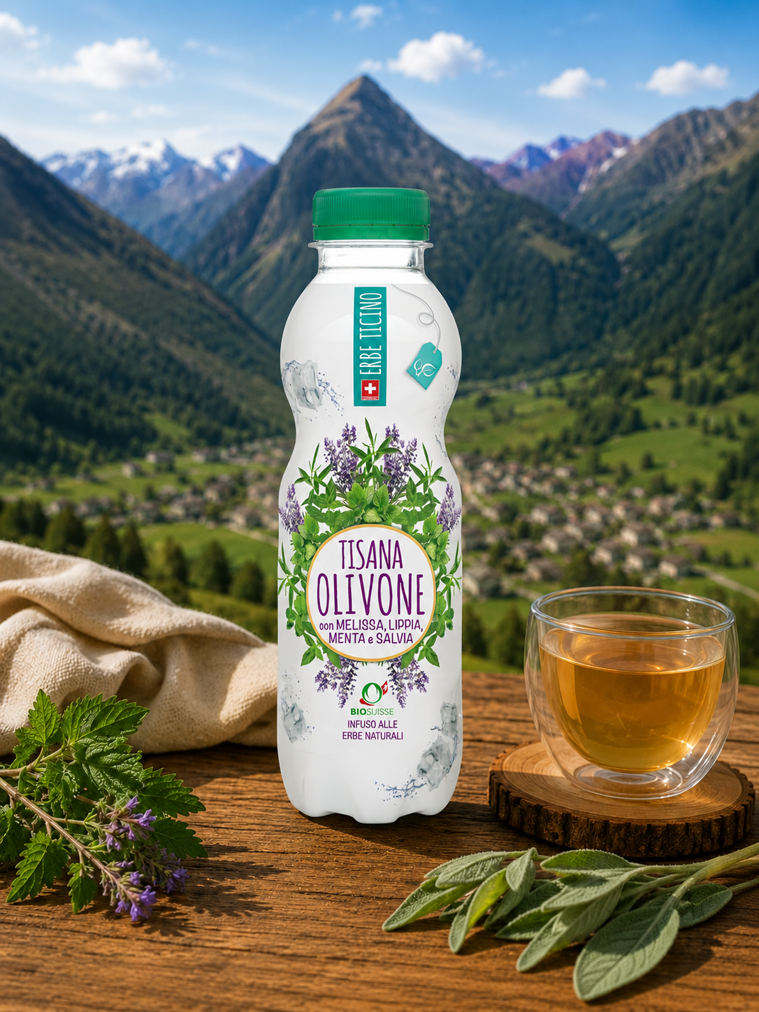 Tisana Olivone – 6 PET × 50 cl