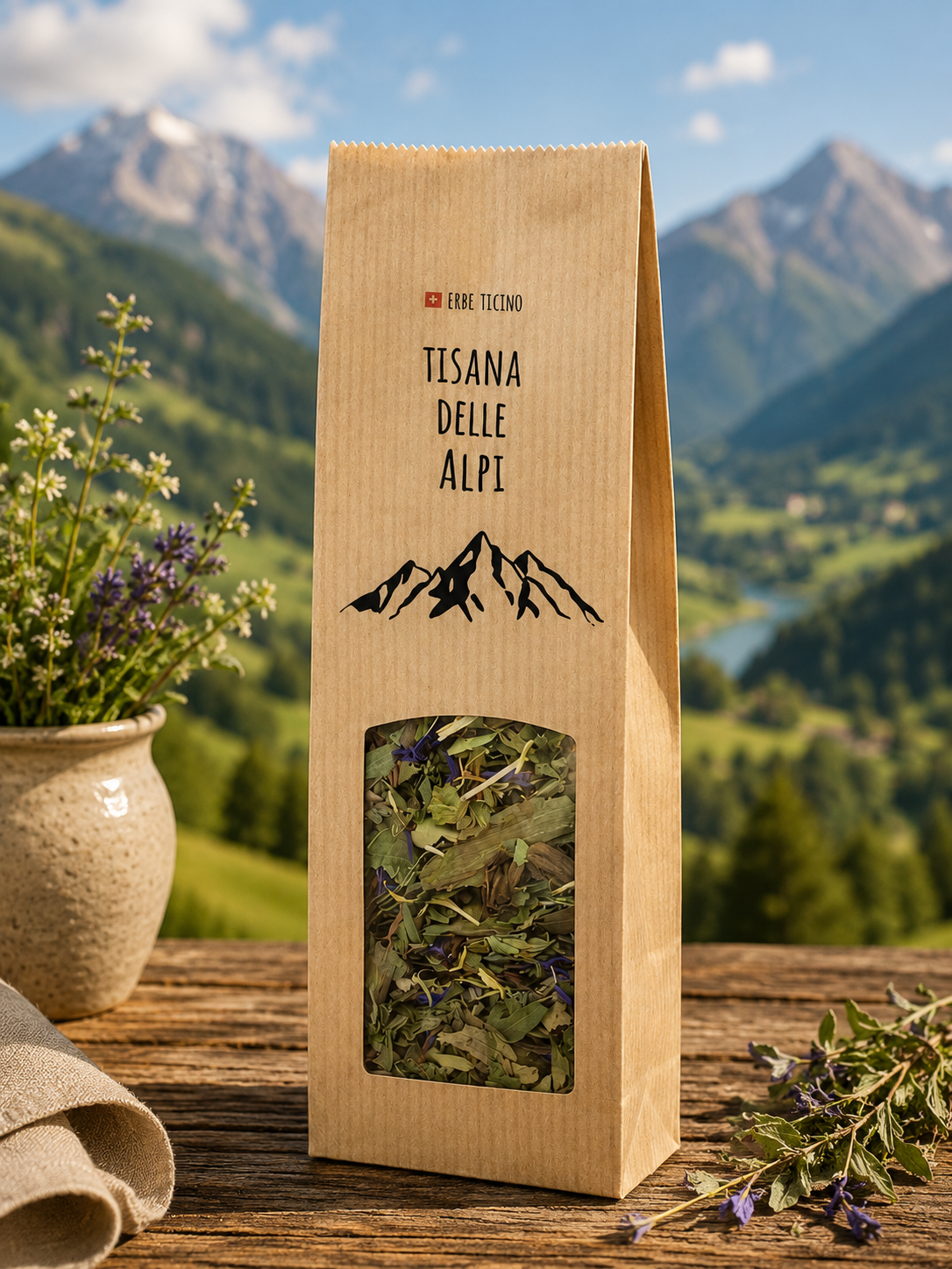 Tisana delle Alpi – Erbe Ticino 25 g