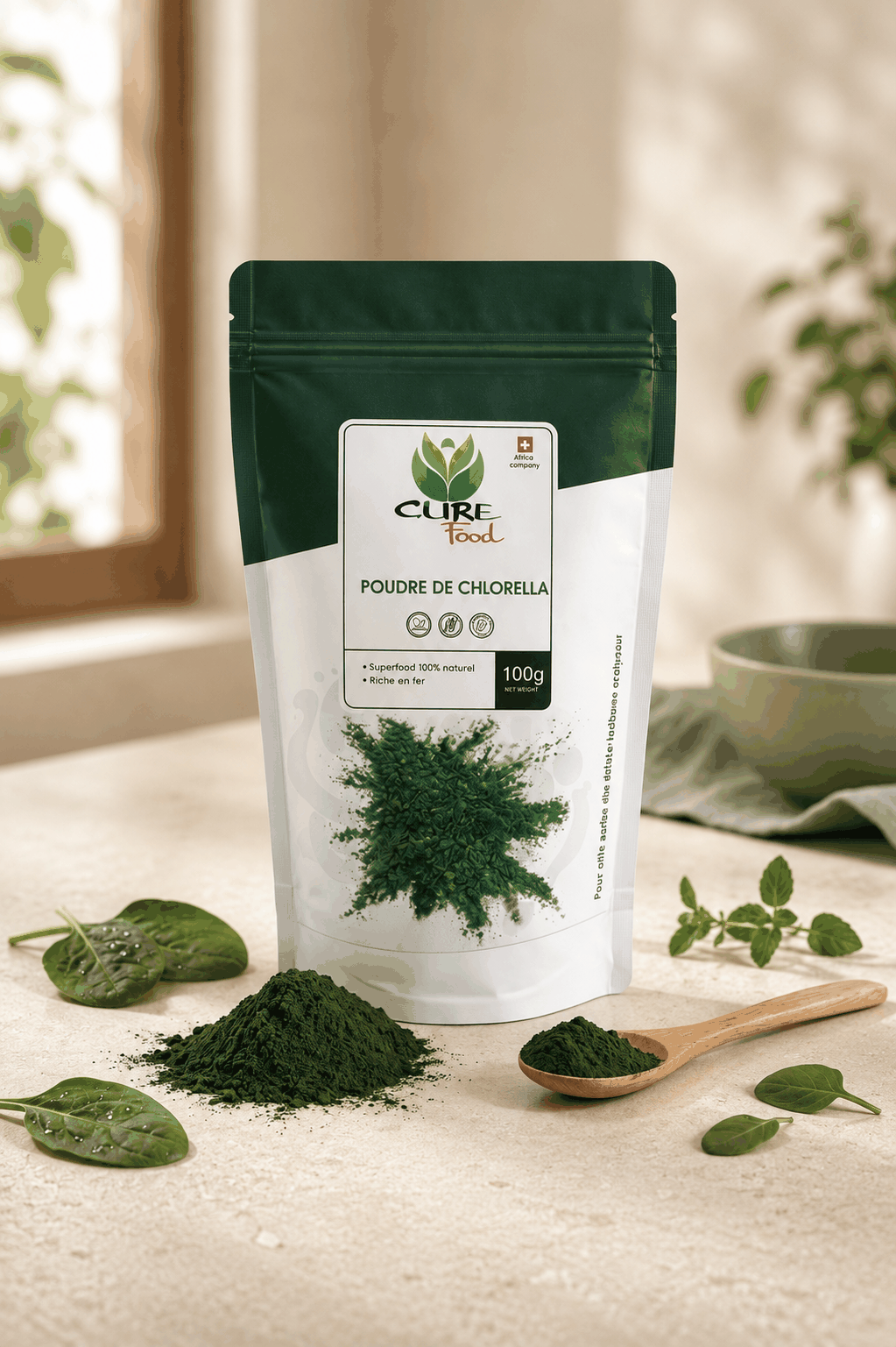 Chlorella-Pulver