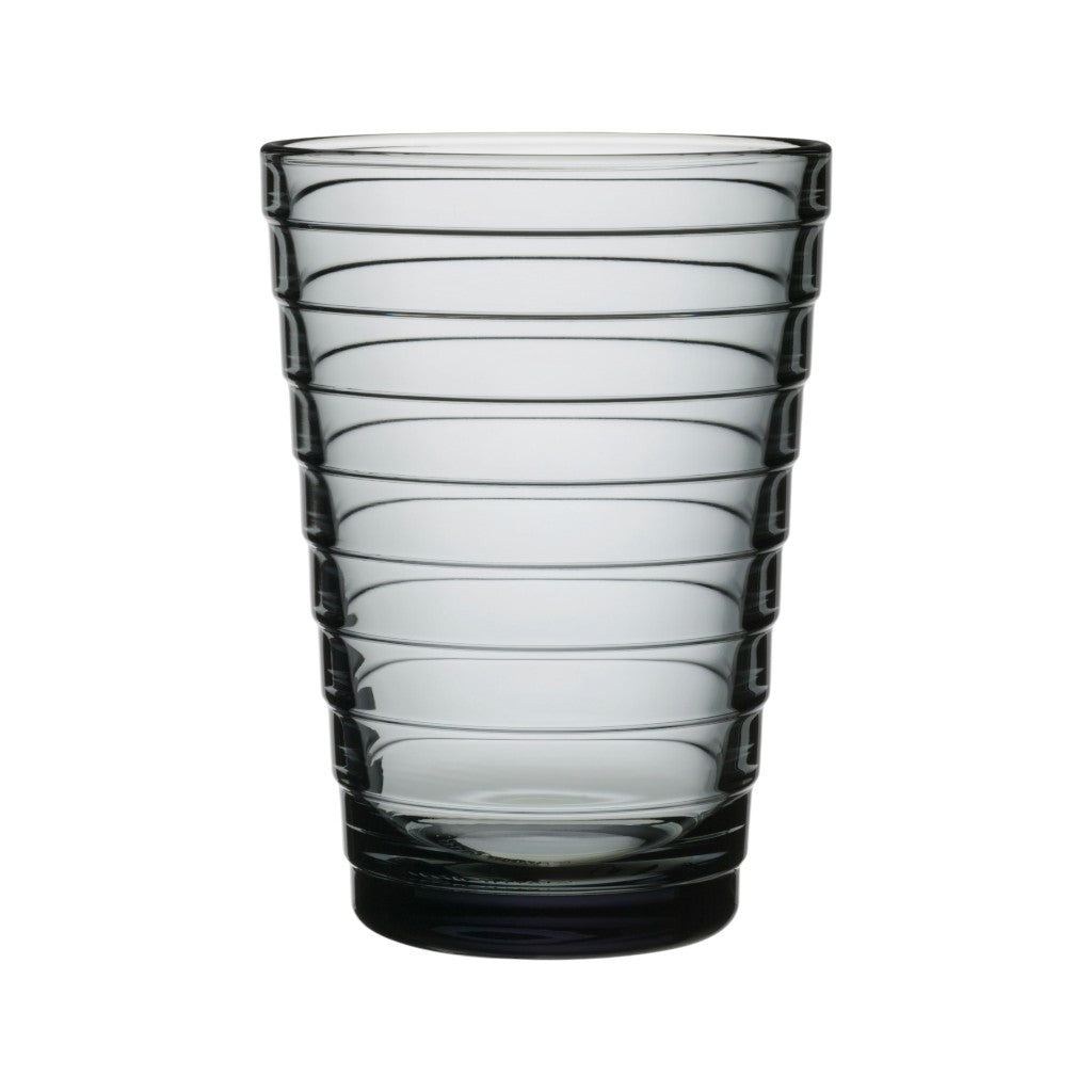 Bicchieri Iittala Aino Aalto grigi, set da 2 (330 ml)