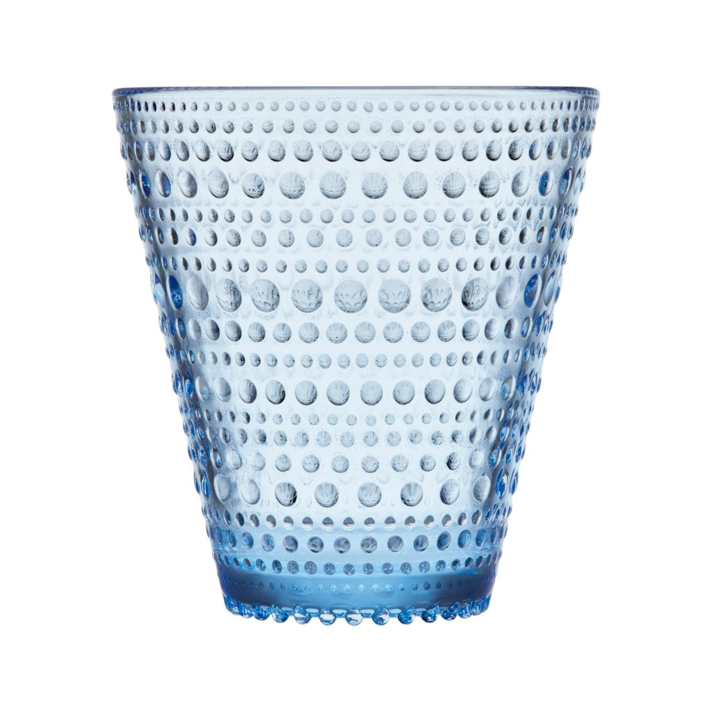 Bicchieri Iittala Kastehelmi blu, set da 2 (300 ml)
