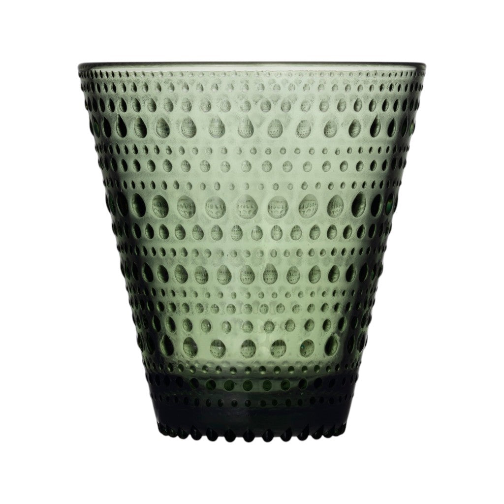 Bicchieri Iittala Kastehelmi verde abete, set da 2 (300 ml)