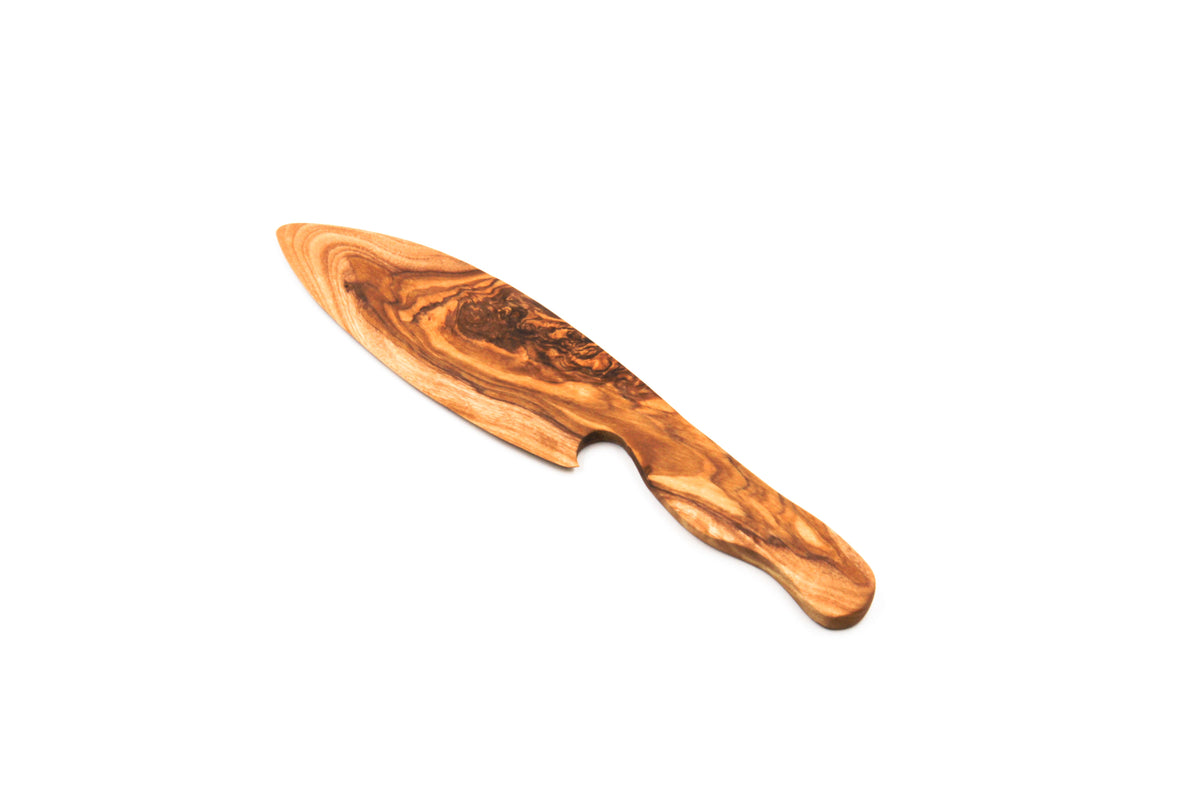 Coltello da burro in legno d'ulivo