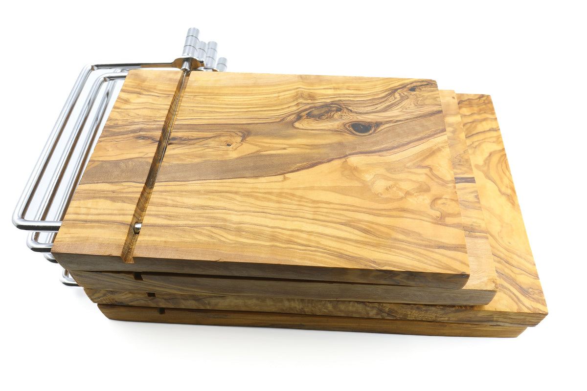 Affettaformaggio con tagliere in legno d'ulivo – foto 15