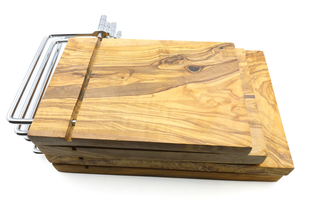 Affettaformaggio con tagliere in legno d'ulivo – foto 14