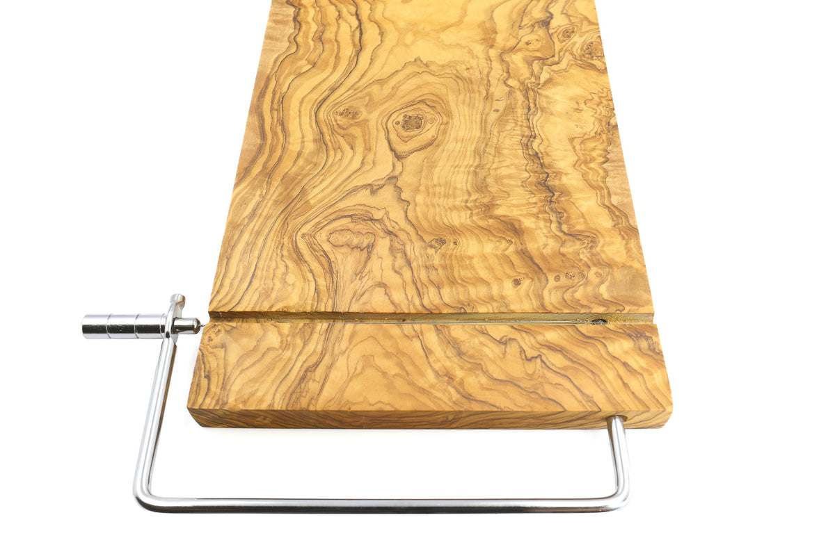 Affettaformaggio con tagliere in legno d'ulivo – foto 7