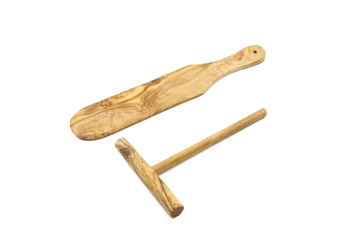 Set per crêpes in legno d'ulivo – Basic – foto 6