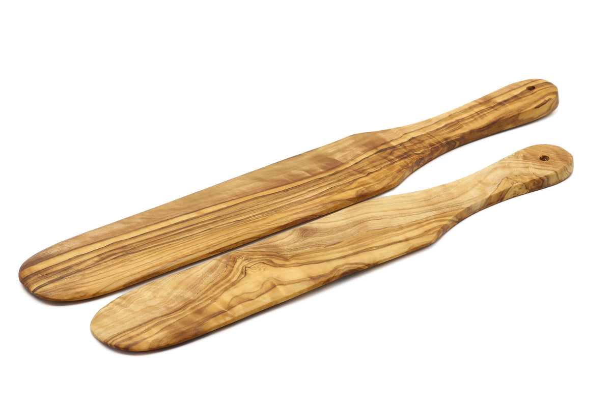 Spatola per crêpes in legno d'ulivo – foto 4