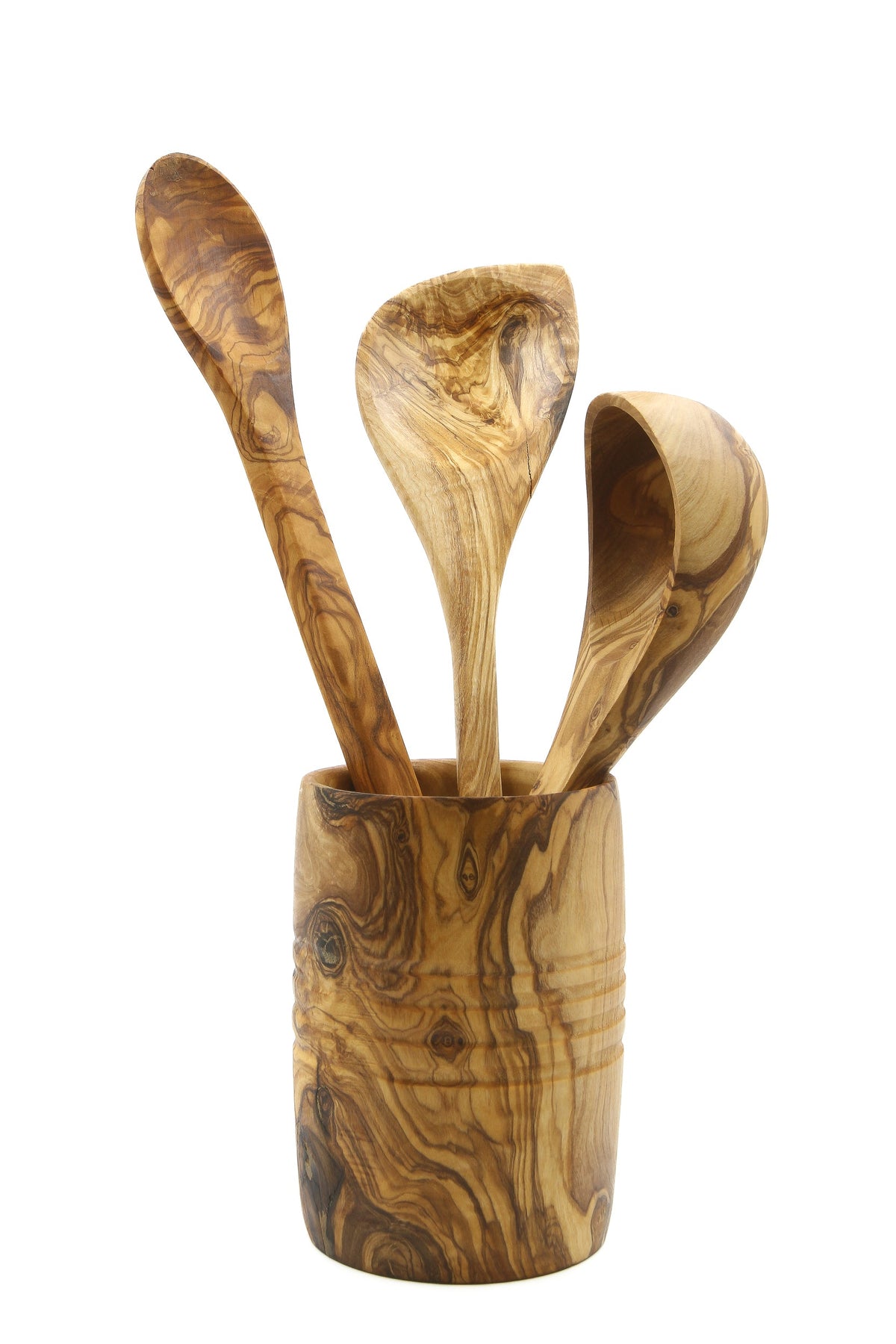 Set di utensili da cucina in legno d'ulivo – foto 4
