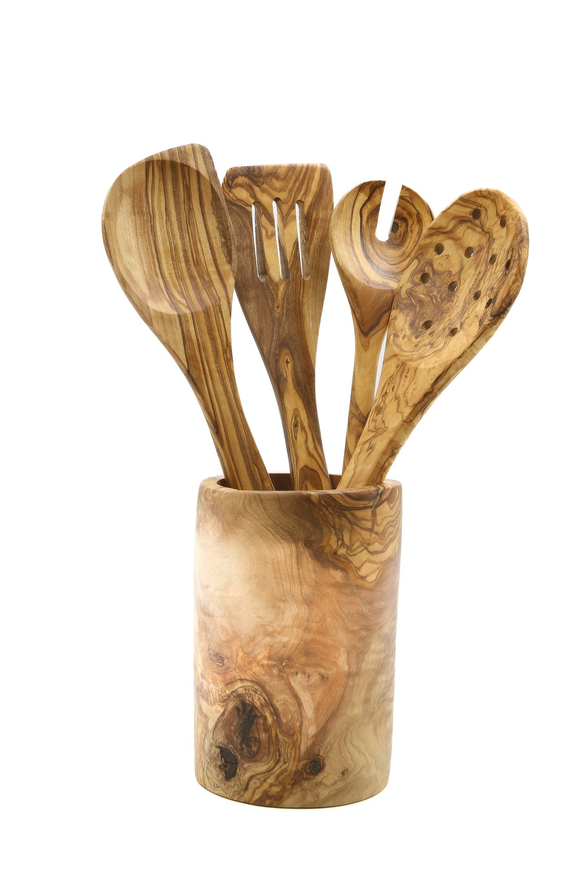 Set di utensili da cucina in legno d'ulivo – foto 7