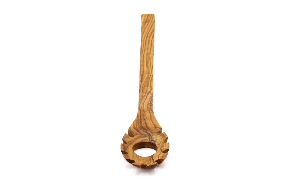 Forchettone per pasta in legno d'ulivo – foto 12