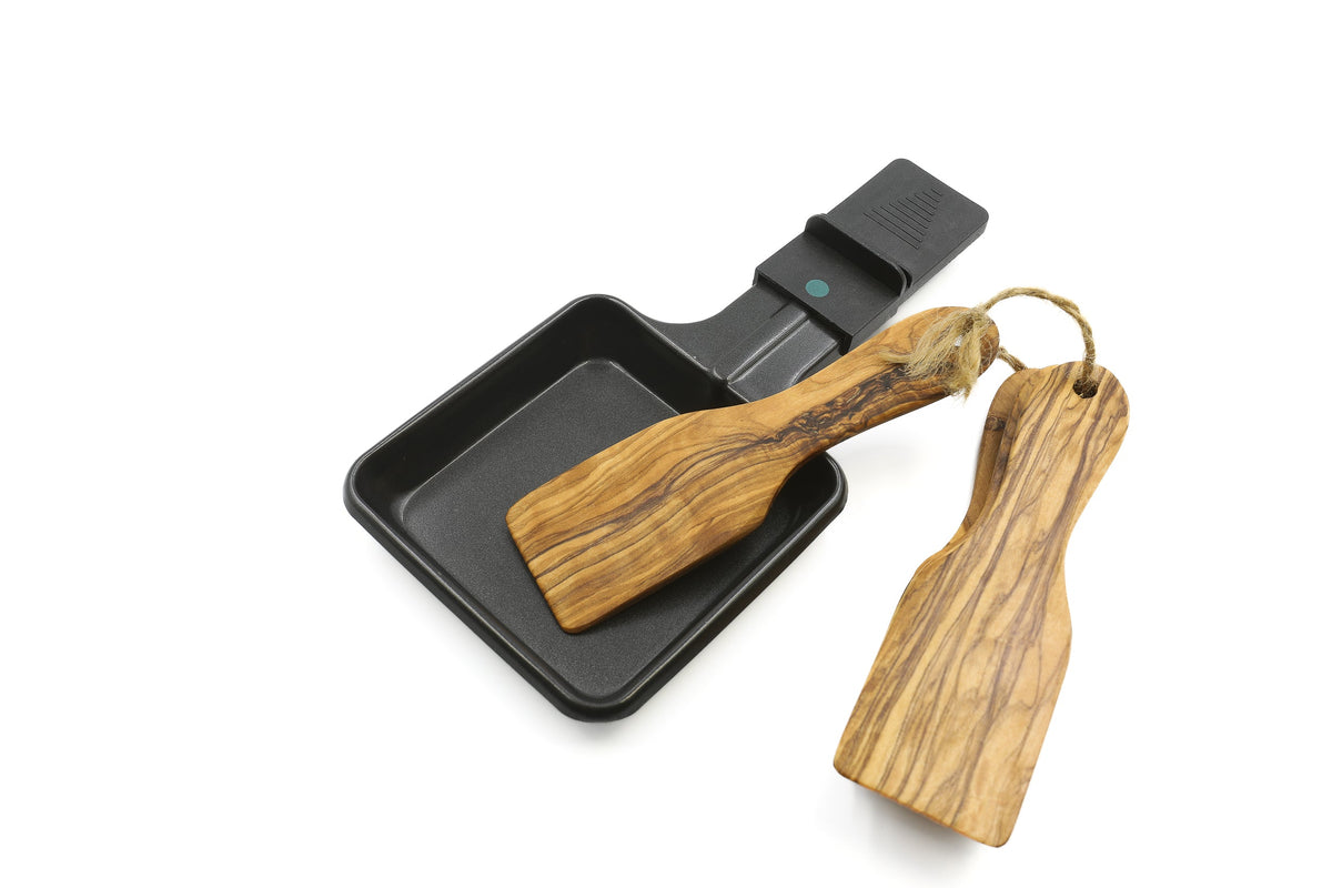 Spatole per raclette in legno d'ulivo – set da 6 – foto 2
