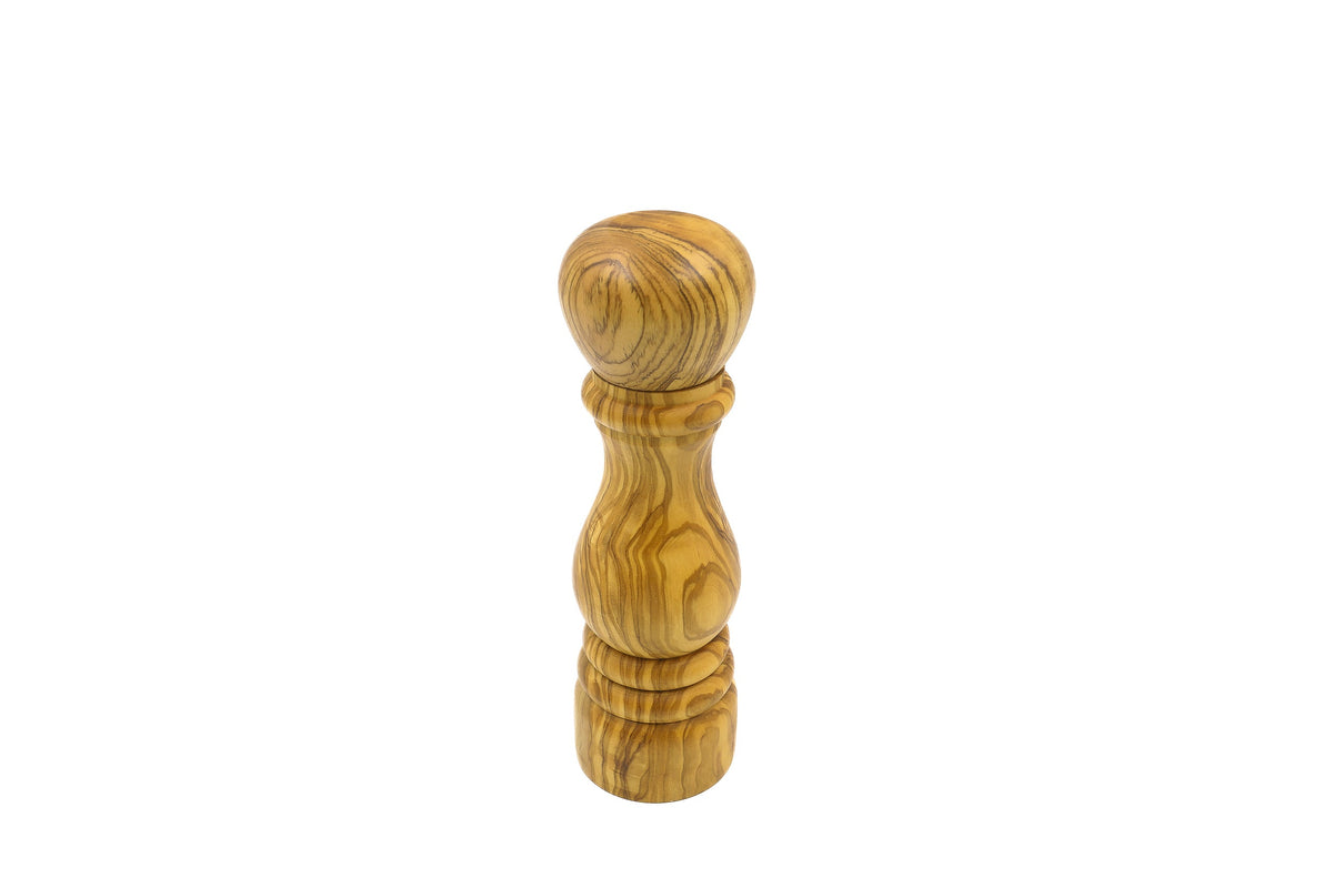 Macinino per sale e pepe in legno d'ulivo – foto 5