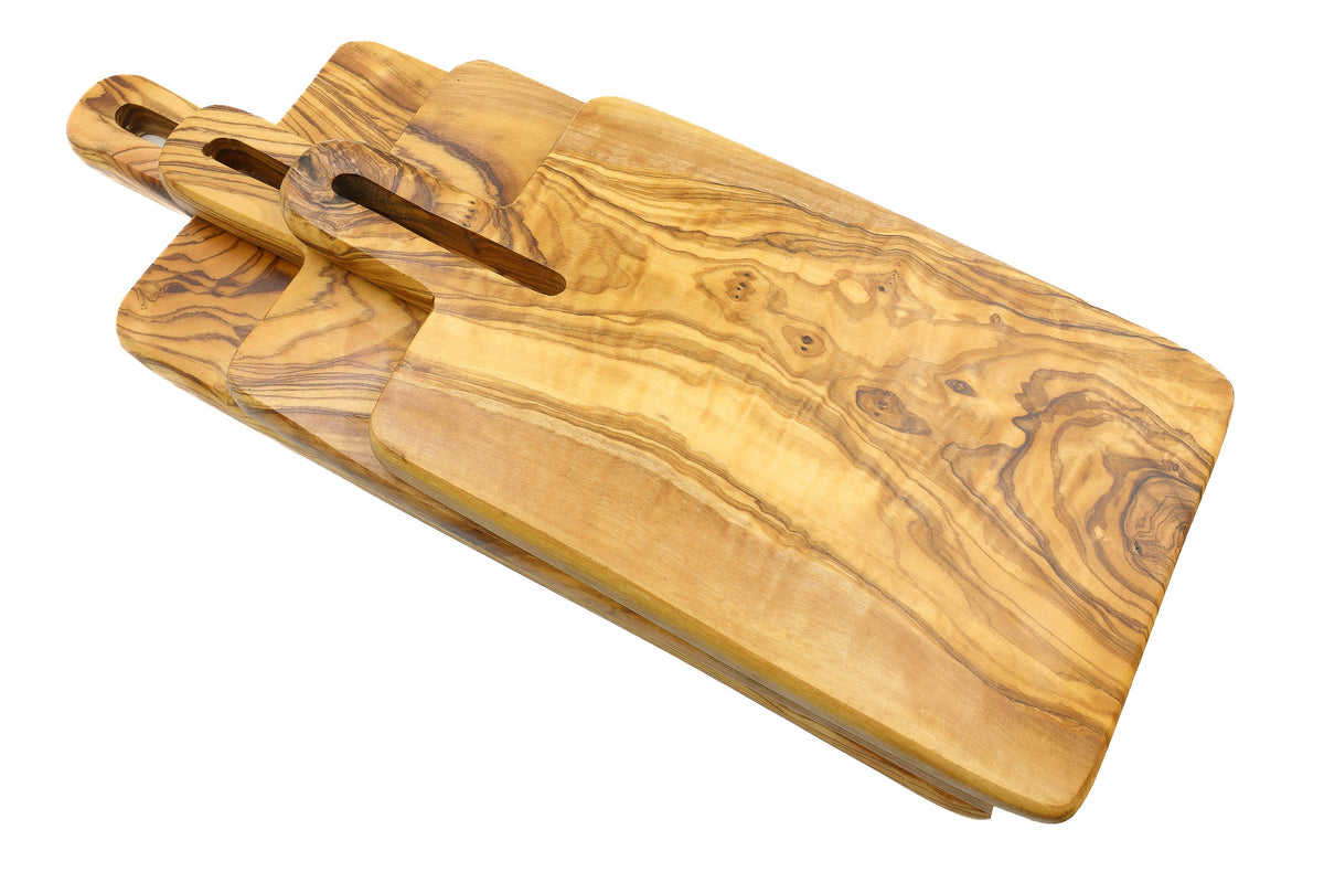 Tagliere da portata in legno d'ulivo