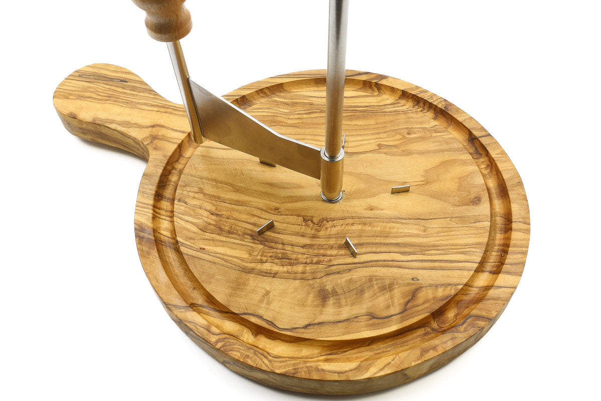 Girolle per Tête de Moine in legno d'ulivo – Deluxe – foto 17