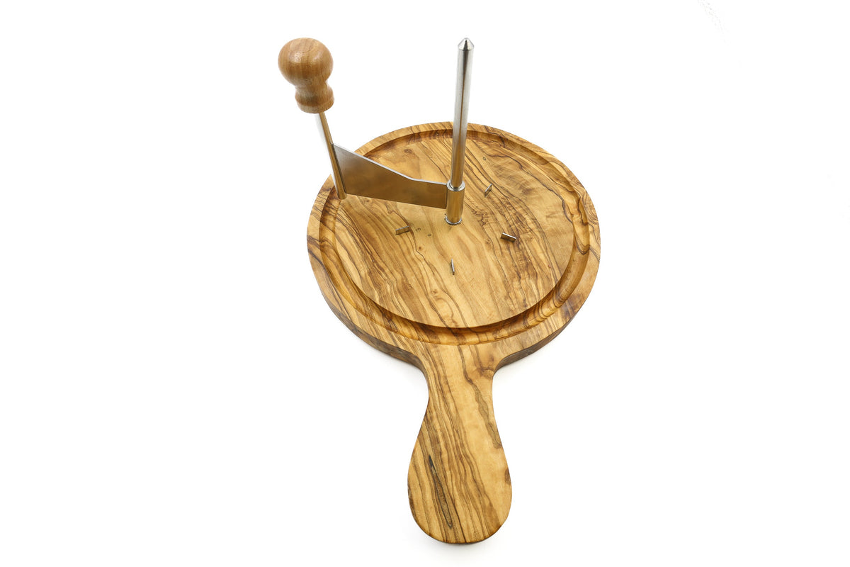 Girolle per Tête de Moine in legno d'ulivo – Deluxe – foto 2