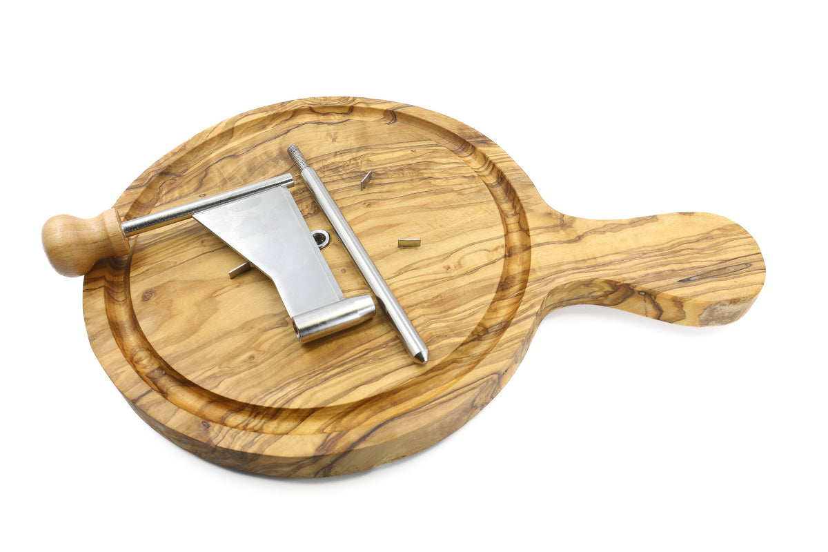 Girolle per Tête de Moine in legno d'ulivo – Deluxe – foto 14