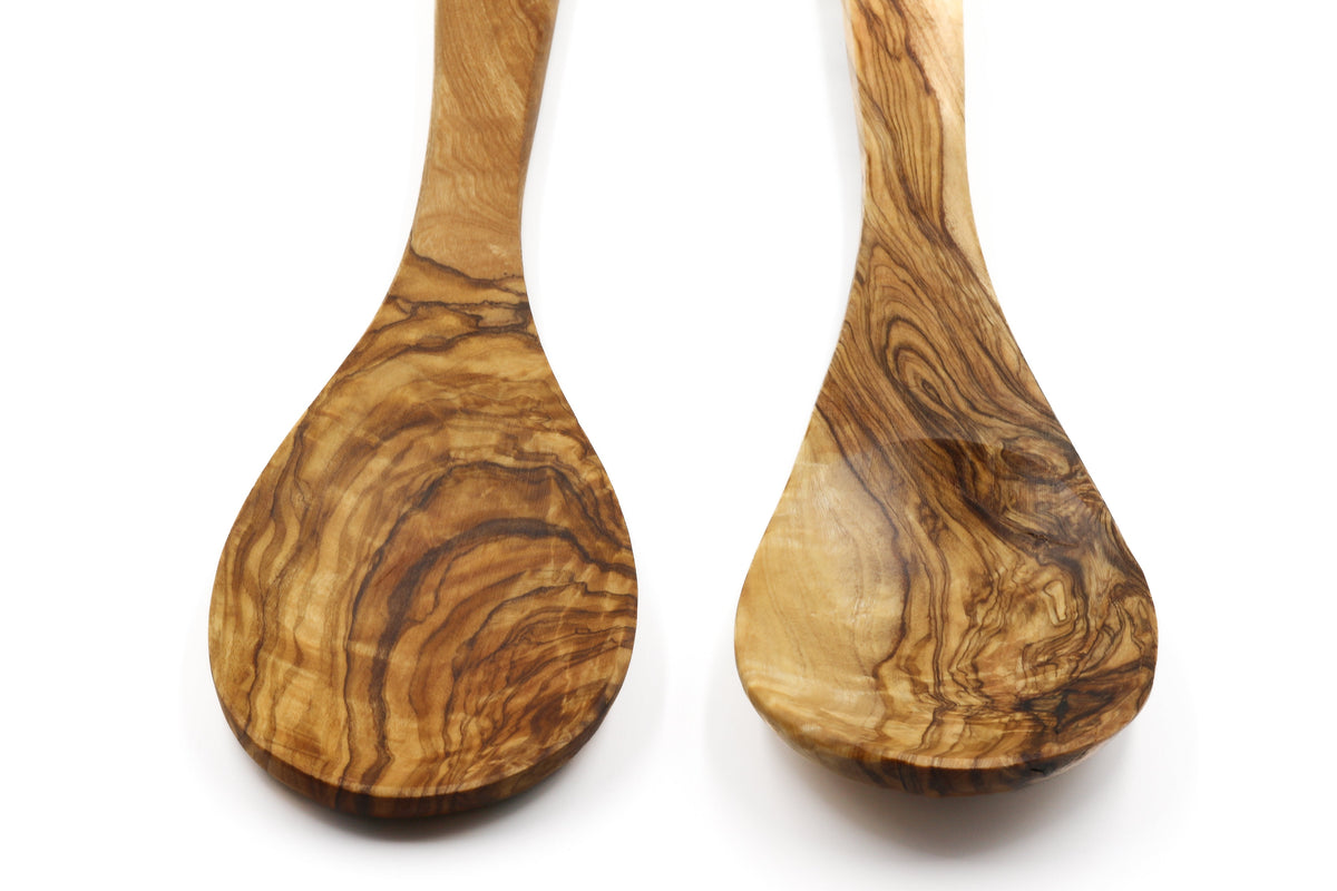 Cucchiaio per polenta in legno d'ulivo – foto 5