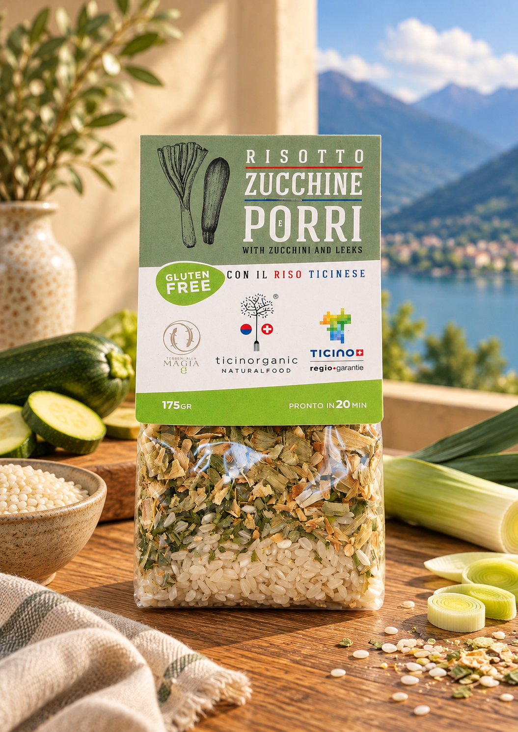 Zucchini and Leek Risotto 175 g