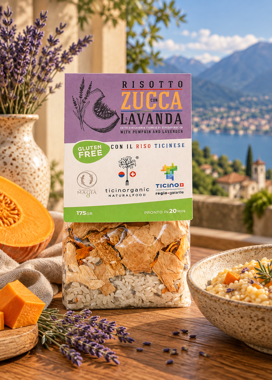 Pumpkin and Lavender Risotto 175 g