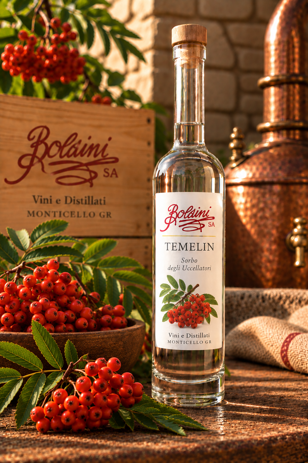 Temelin -  Distillato del sorbo degli uccellatori