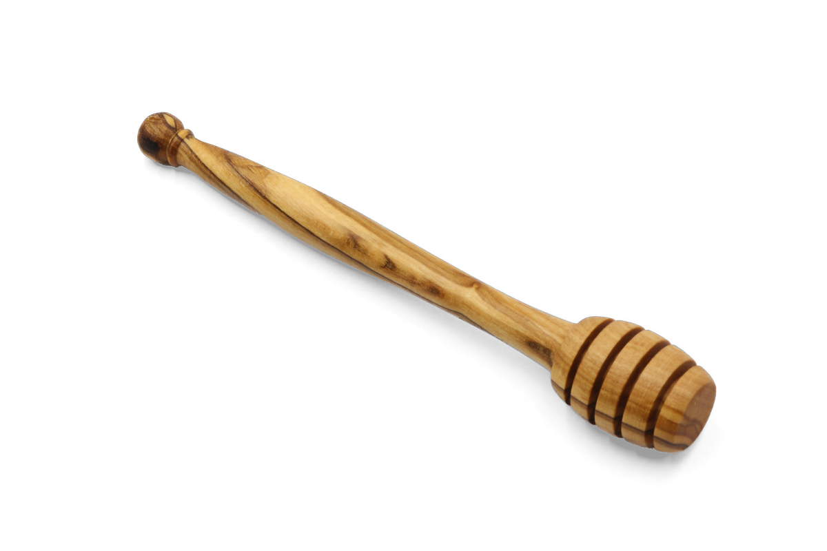 Bastoncino per miele in legno d'ulivo – foto 4